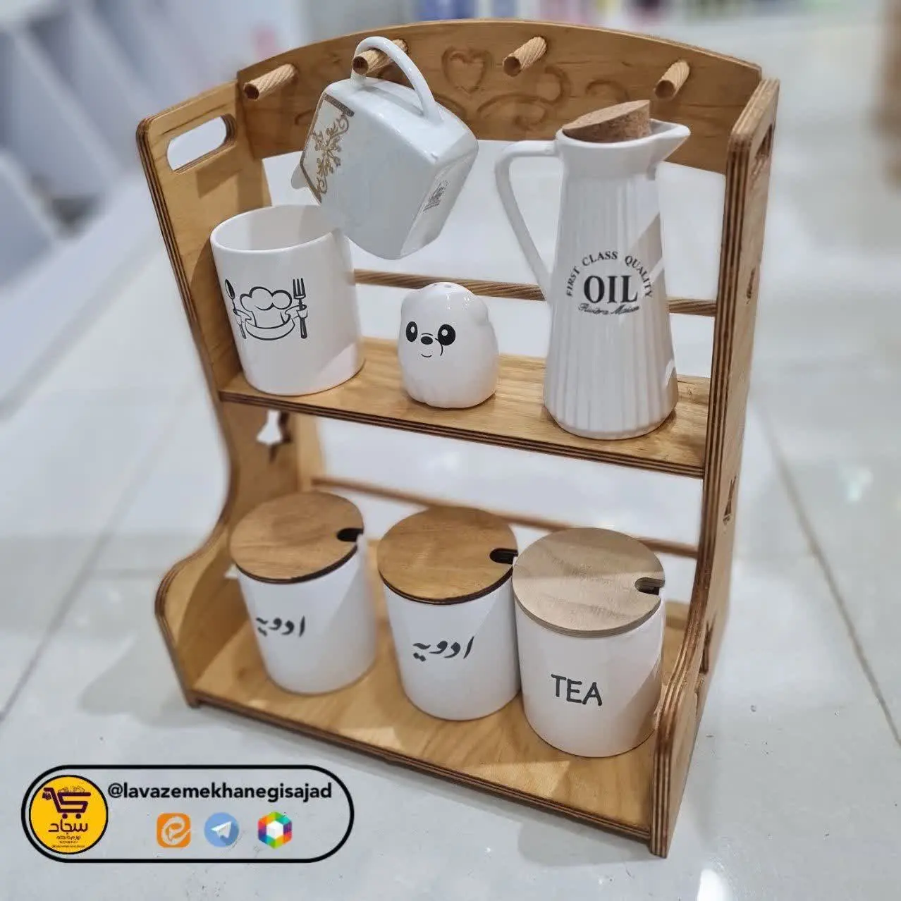  این محصول چندمنظوره اس و میتونید به عنوان کافی بار هم ازش استفاده کنید😍❤️
