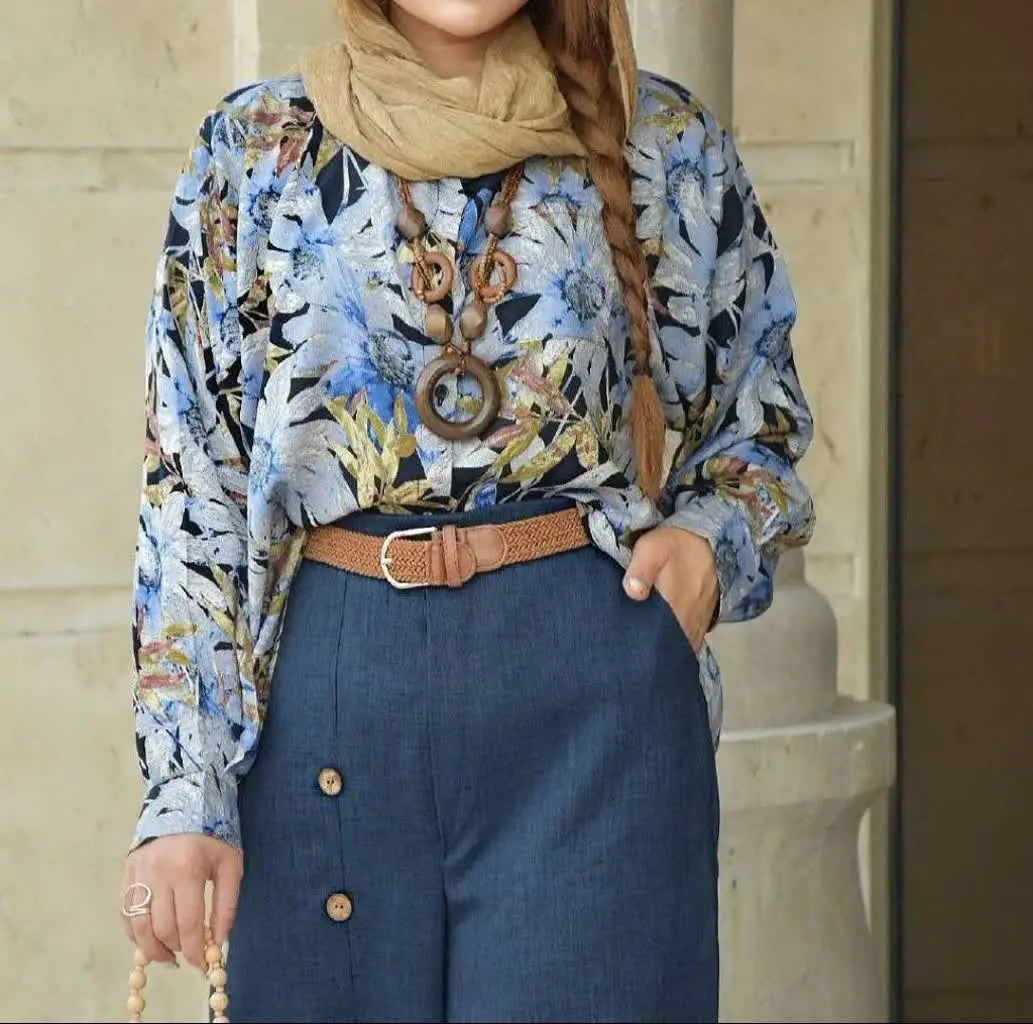 🌷نام: شومیز شلوار آیشیکو