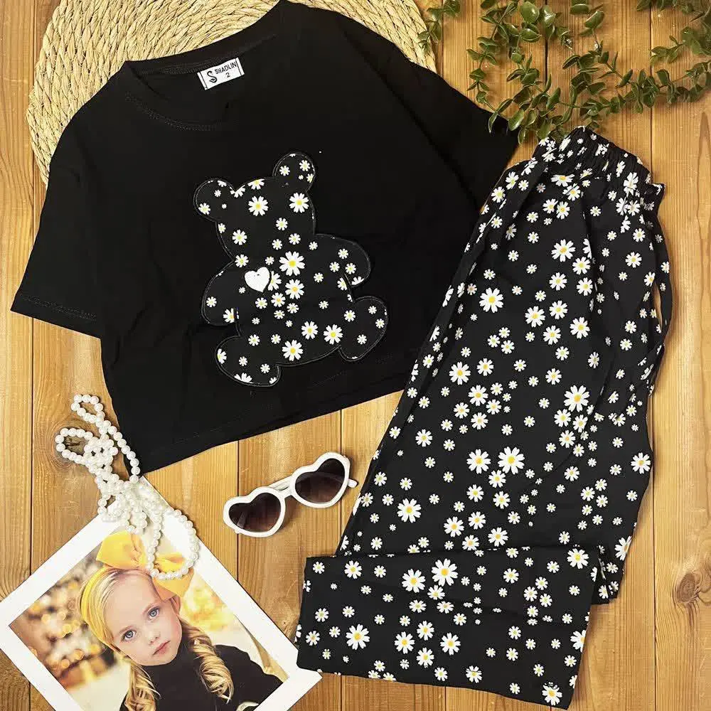 😍😍جذاب‌ترین ست دخترونه شلواری همینه😍😍
