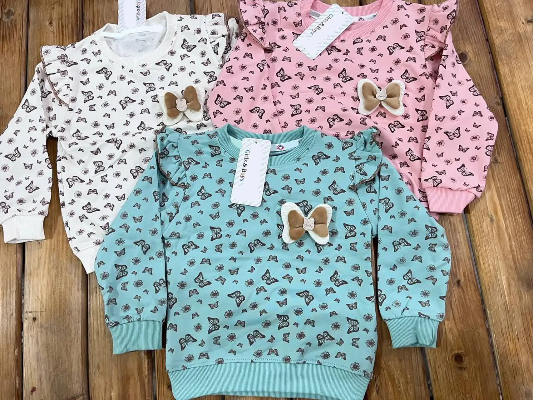 🌸بلوز تک دورس طرح پروانه🌸