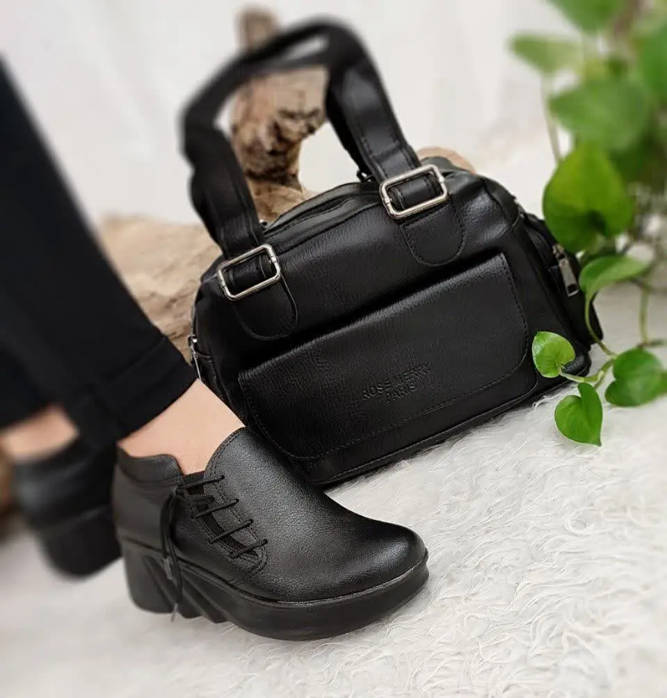 ✨ کفش طبی لژدار مدل بغل بندی صدفی✨
