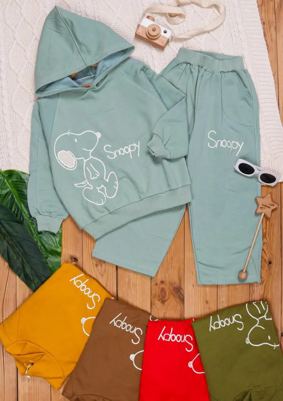 🎄هودی شلوار توکرکی گلدوزی س...