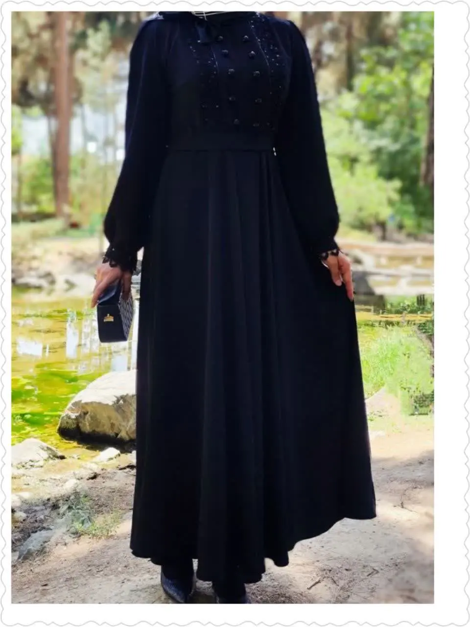 ❇️نام طرح: مانتو محجبه 😍 
