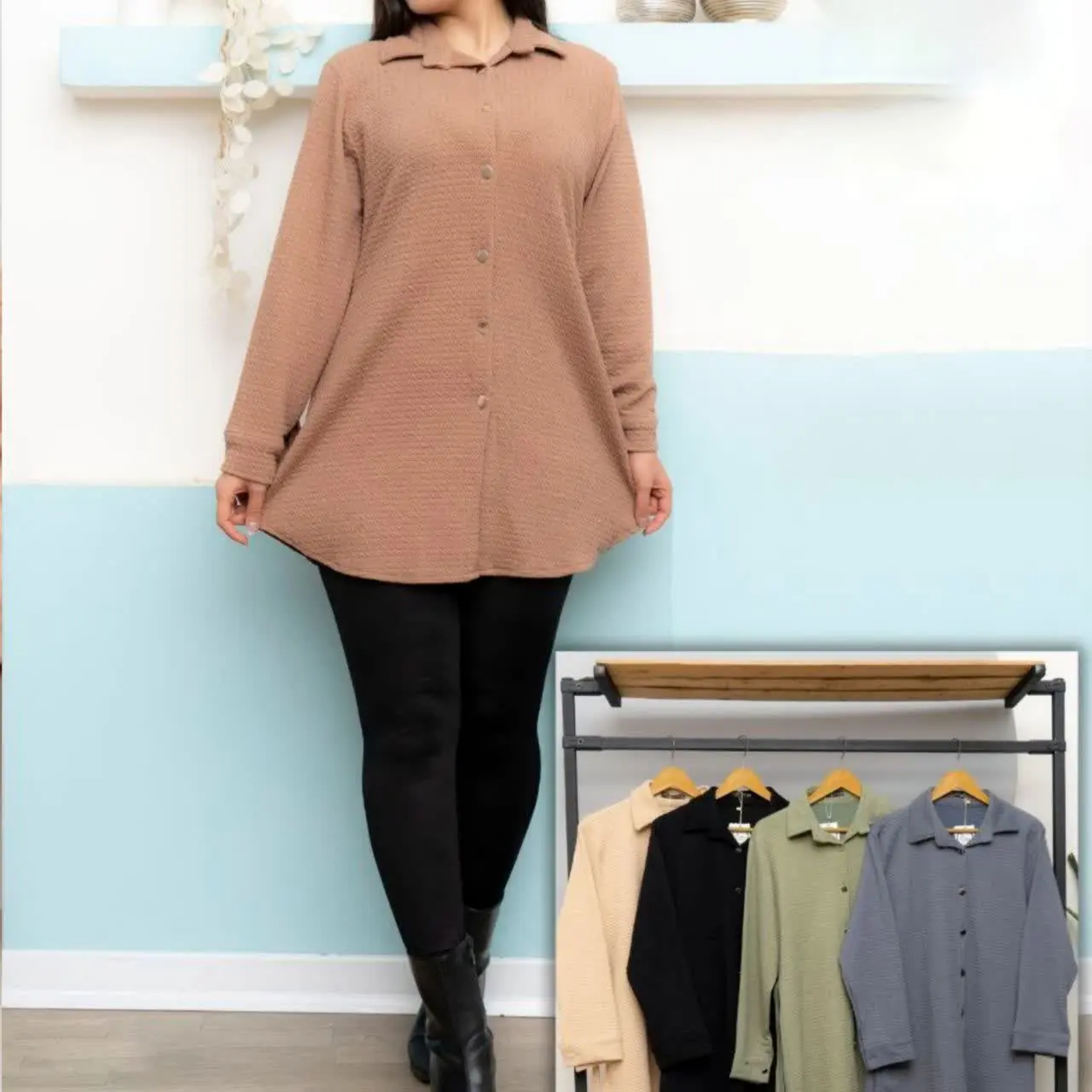 مانتو هلالی زنانه🤩
