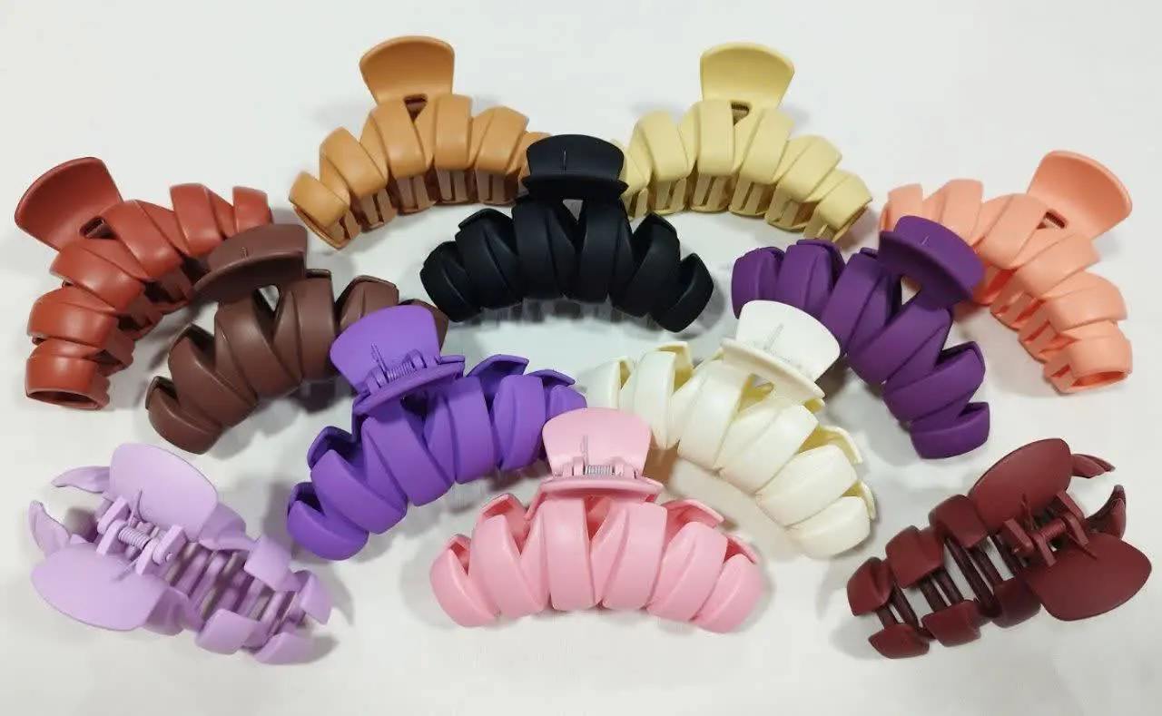 💓کلیپس شمعی بزرگ، جادار، مطمئن😅 مناسب برای موهای بلند و پرپشت 💯
