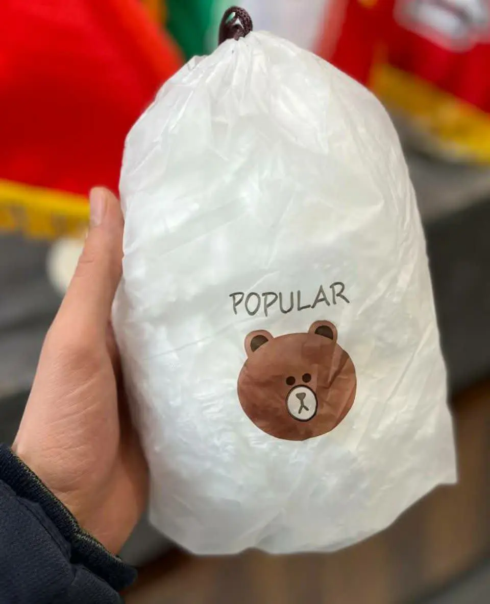 درپوش ظروف نایلونی خرسی
