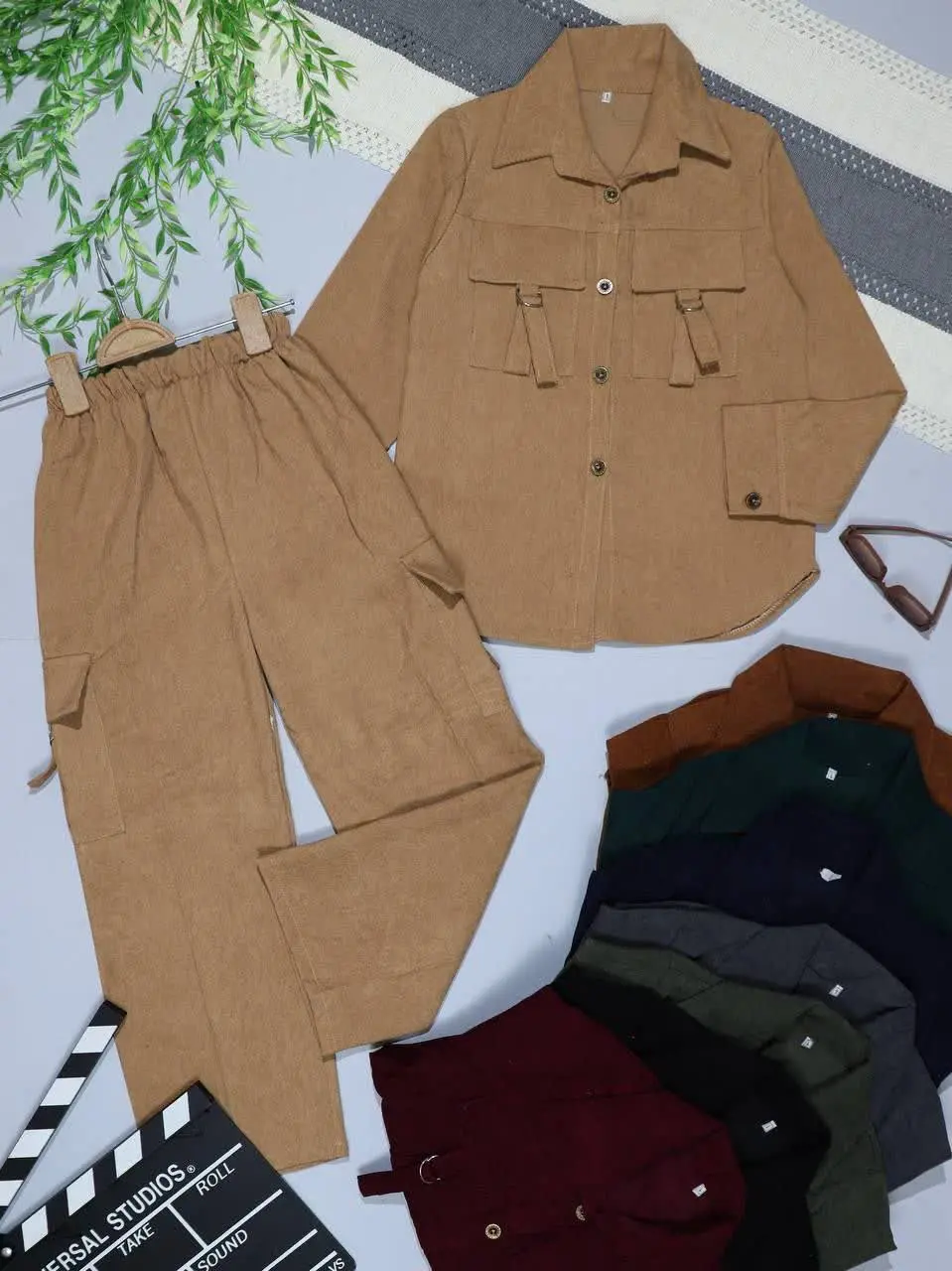 👫شومیز و شلوار دخترانه مخمل...