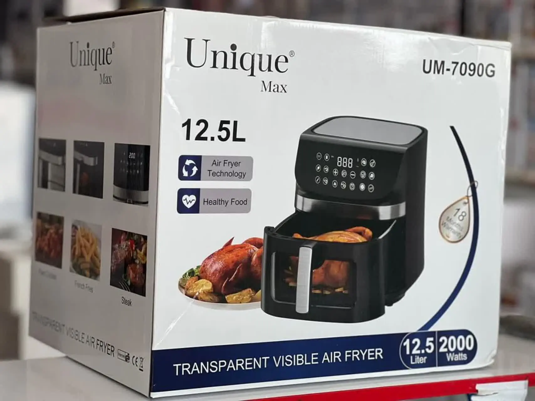 ١٢/٥ لیتر یونیک مدل ٧٠٩٠ رسید
