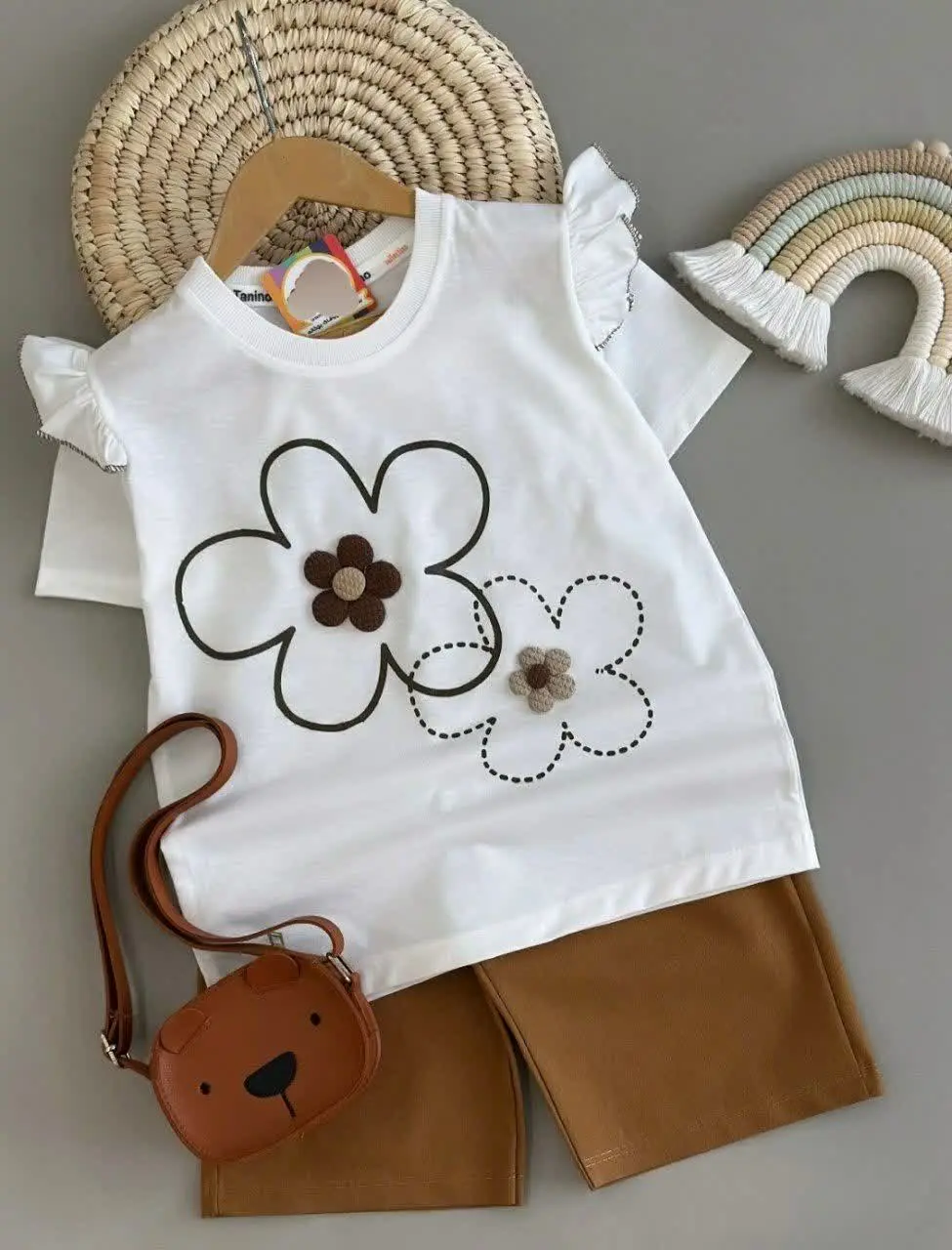 نام: تیشرت شلوارک دخترانه