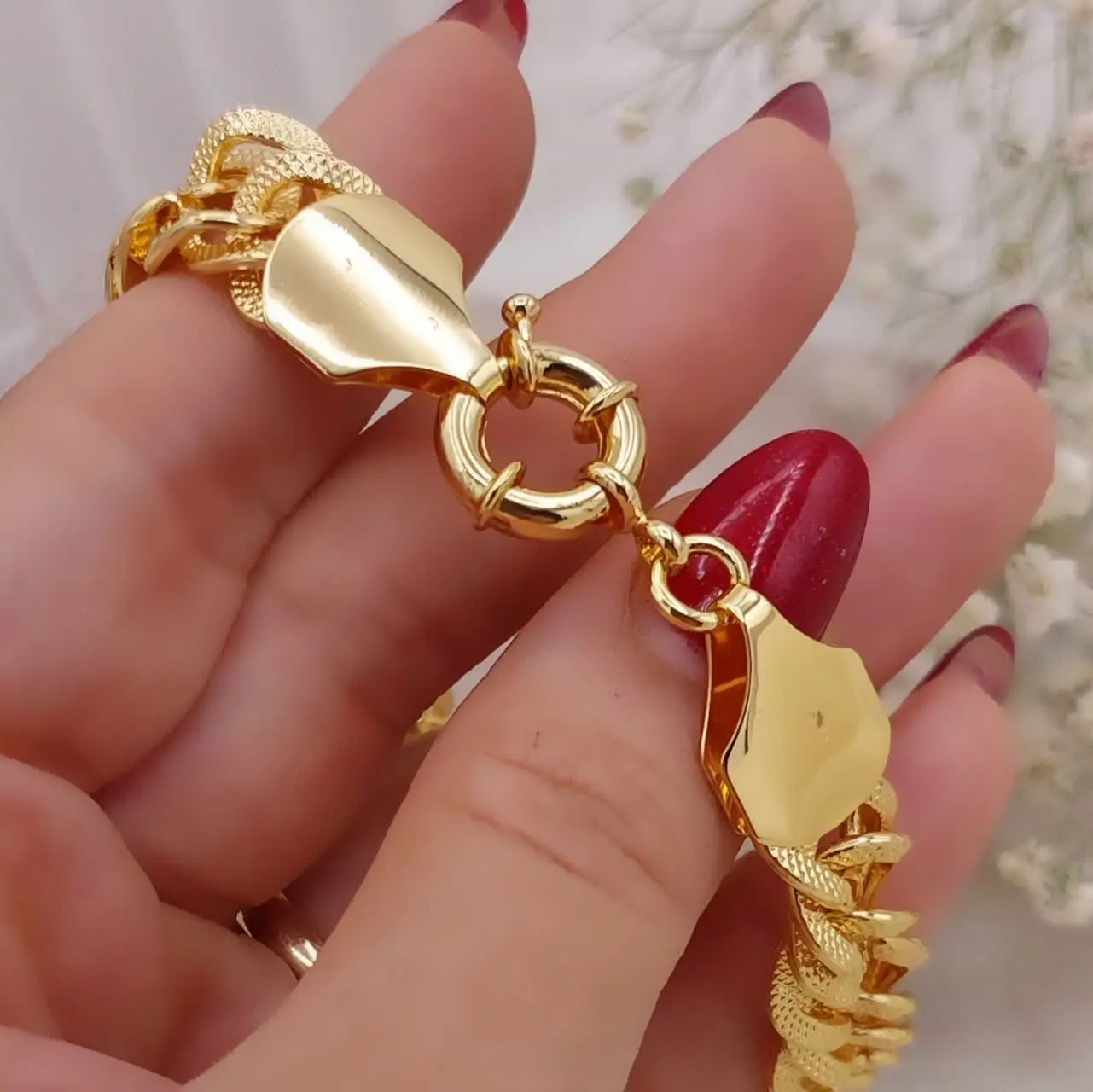 #دستبند طرح طلا ریتون جدید😍
