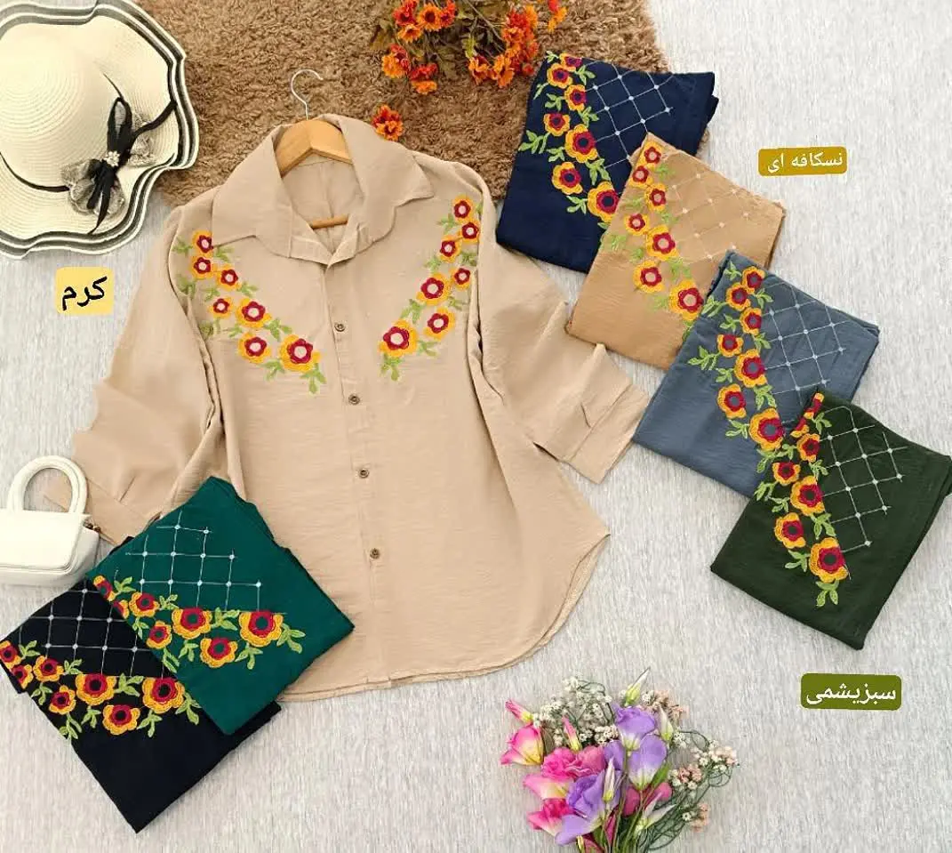 نام: شومیز مانتویی شندی
