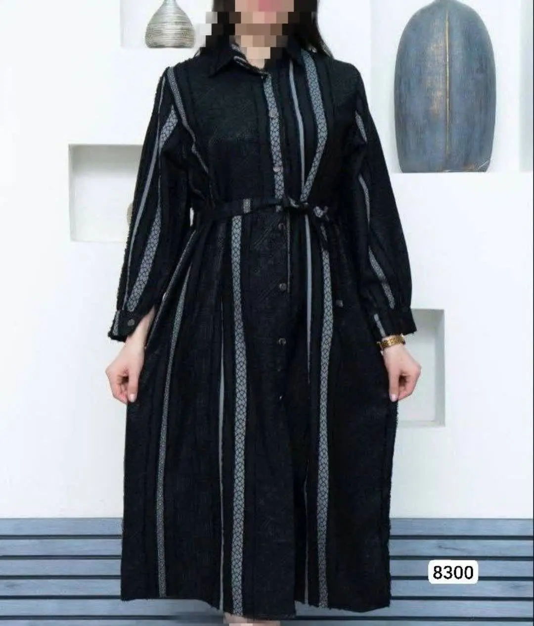 مانتو بلند جلو باز 😍