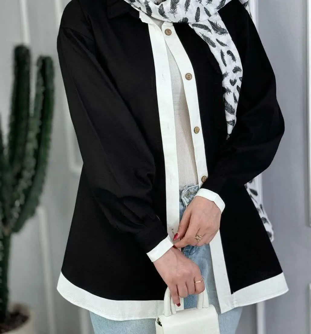 نام: مانتو دورنگ بهاره
