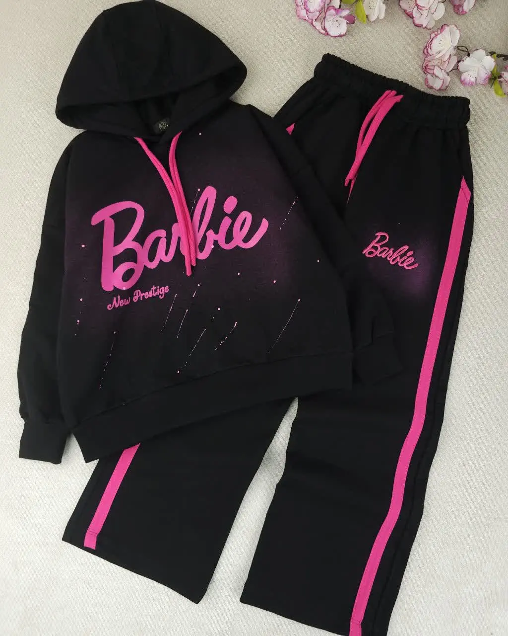 هودی و شلوار دخترانه باربی