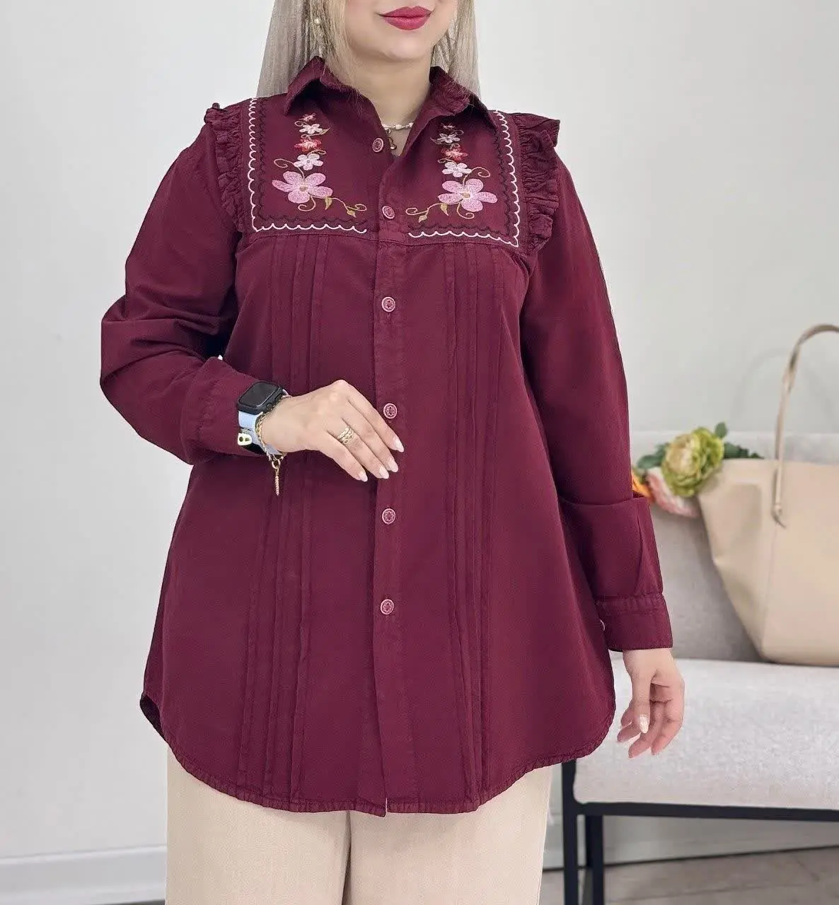 #تونیک #مانتویی ستین
