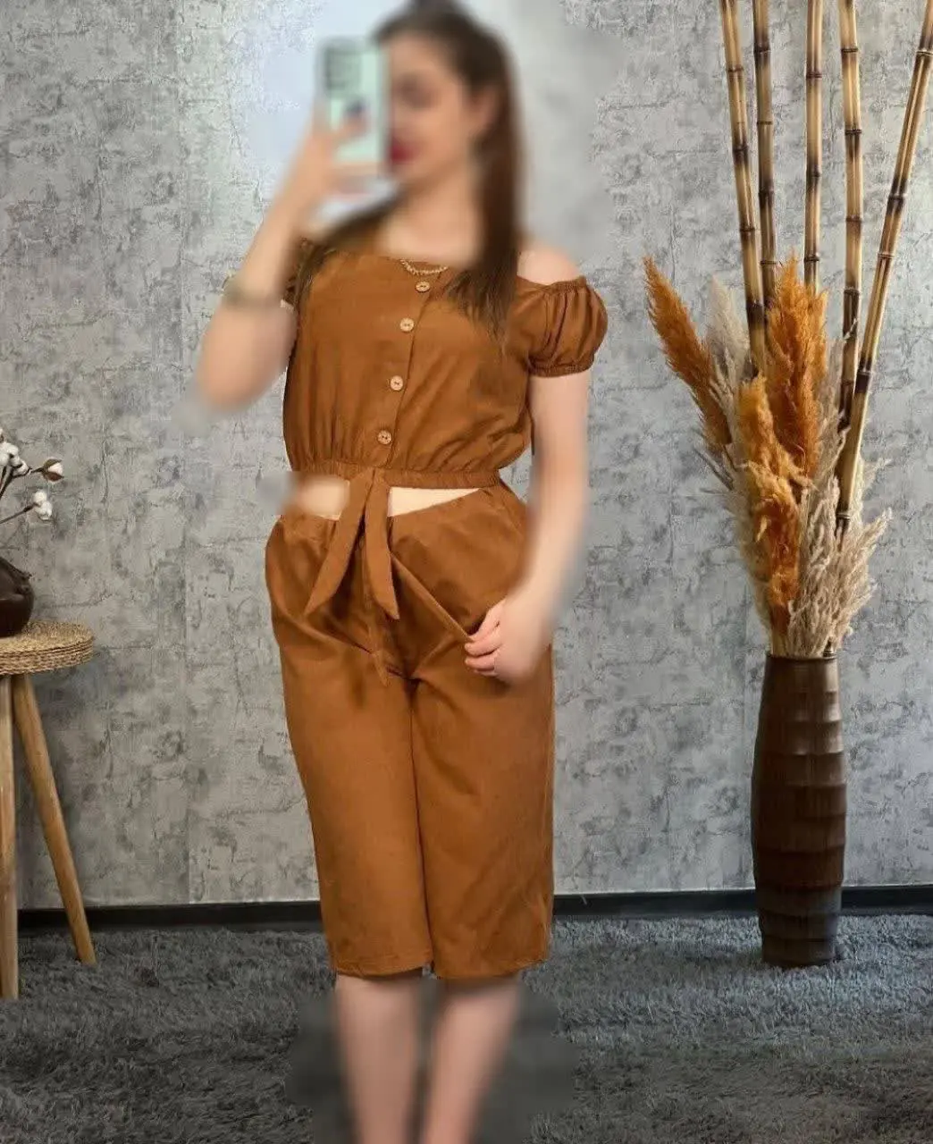 ست کراپ شلوارک ۲۹
