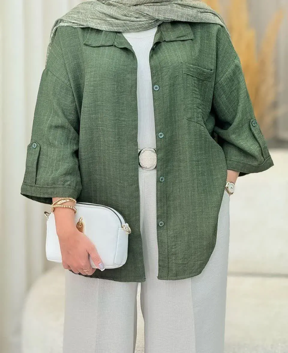 🛍نام: تونیک مانتویی لیدا🍃