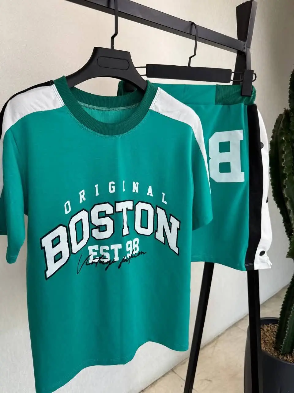 ❤️نام: تیشرت و شلوارک بوستون
