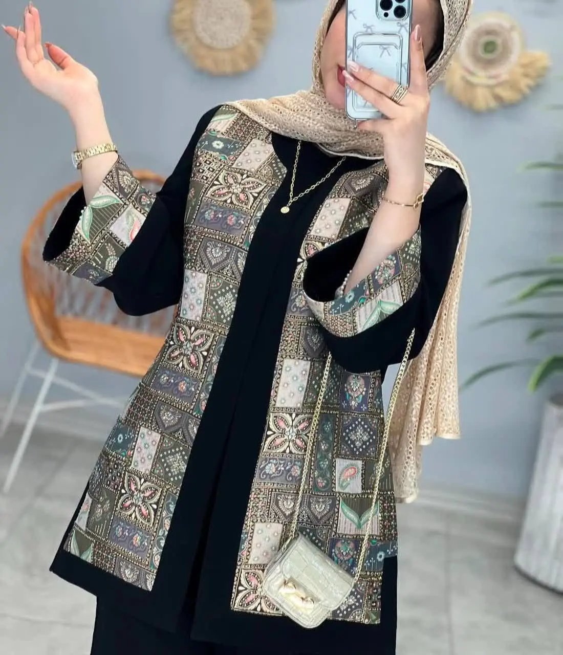 👚نام: کت مزونی طاووس
