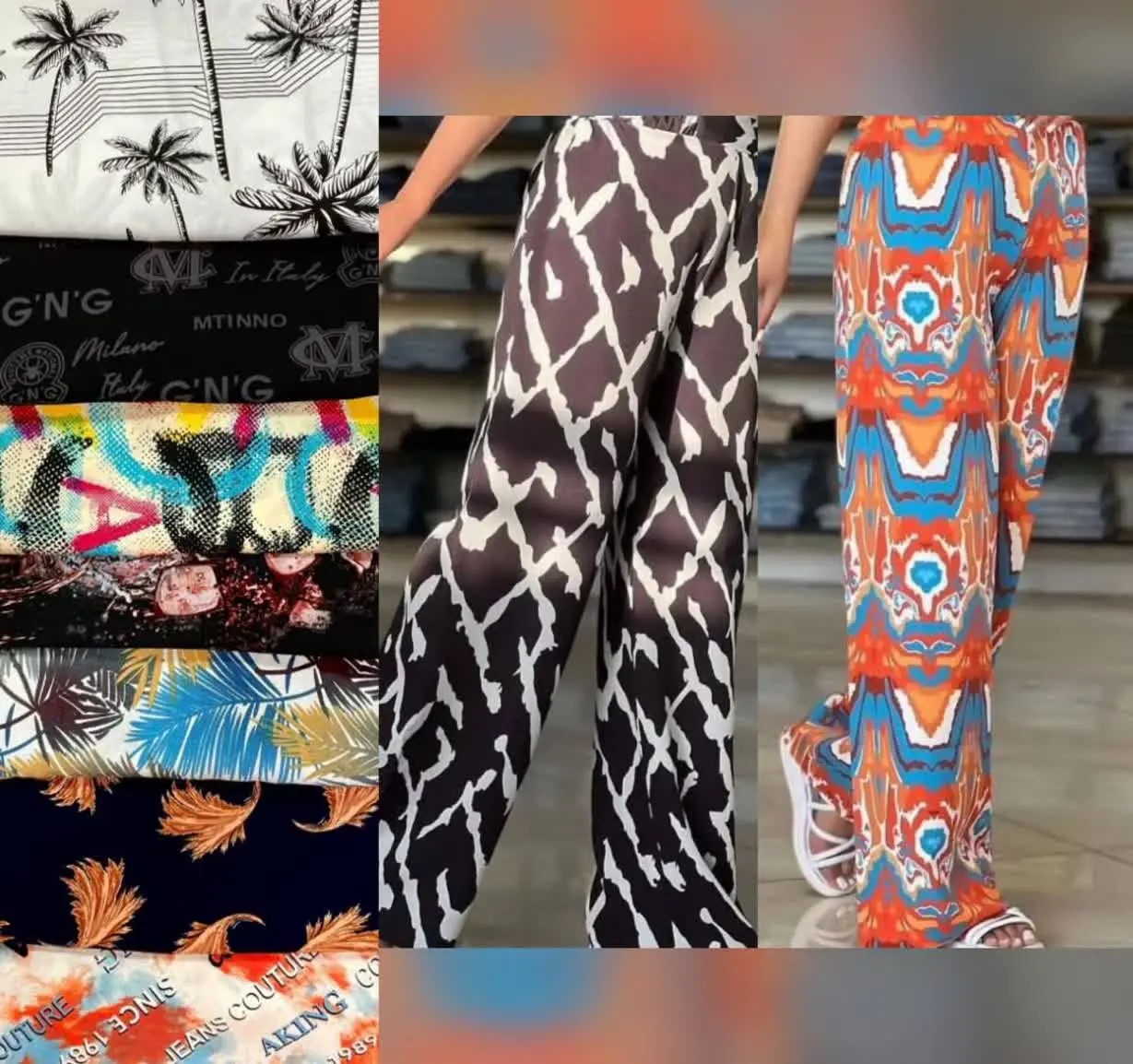 #زنانه #شلوار واید اعلا (ردیف ٧٣٤٠) 
