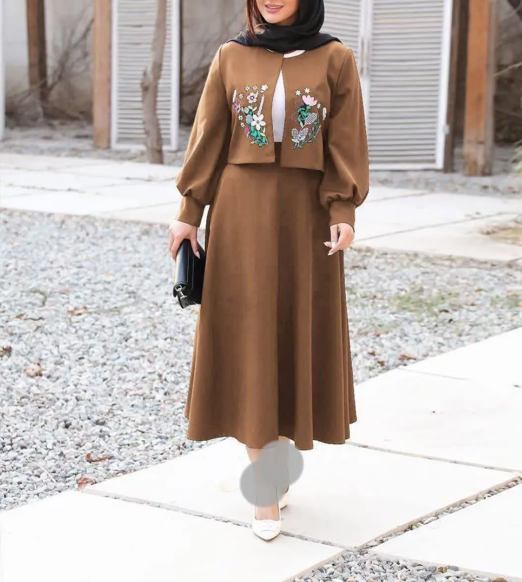 👚نام: کت دامن پاییزی لنا