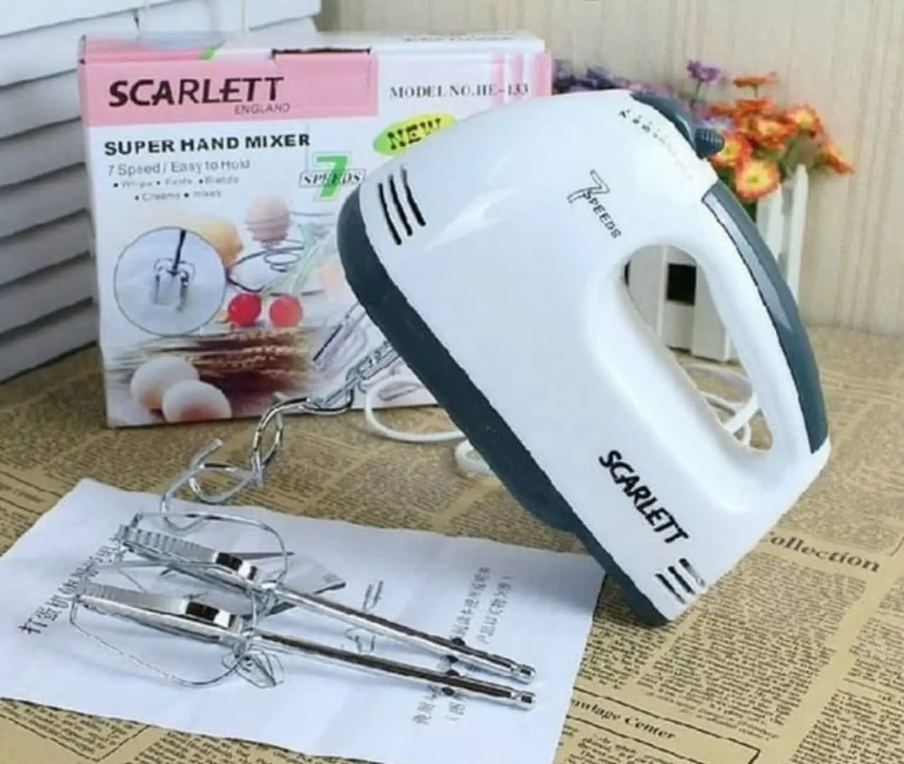 همزن دست اسکارلت
