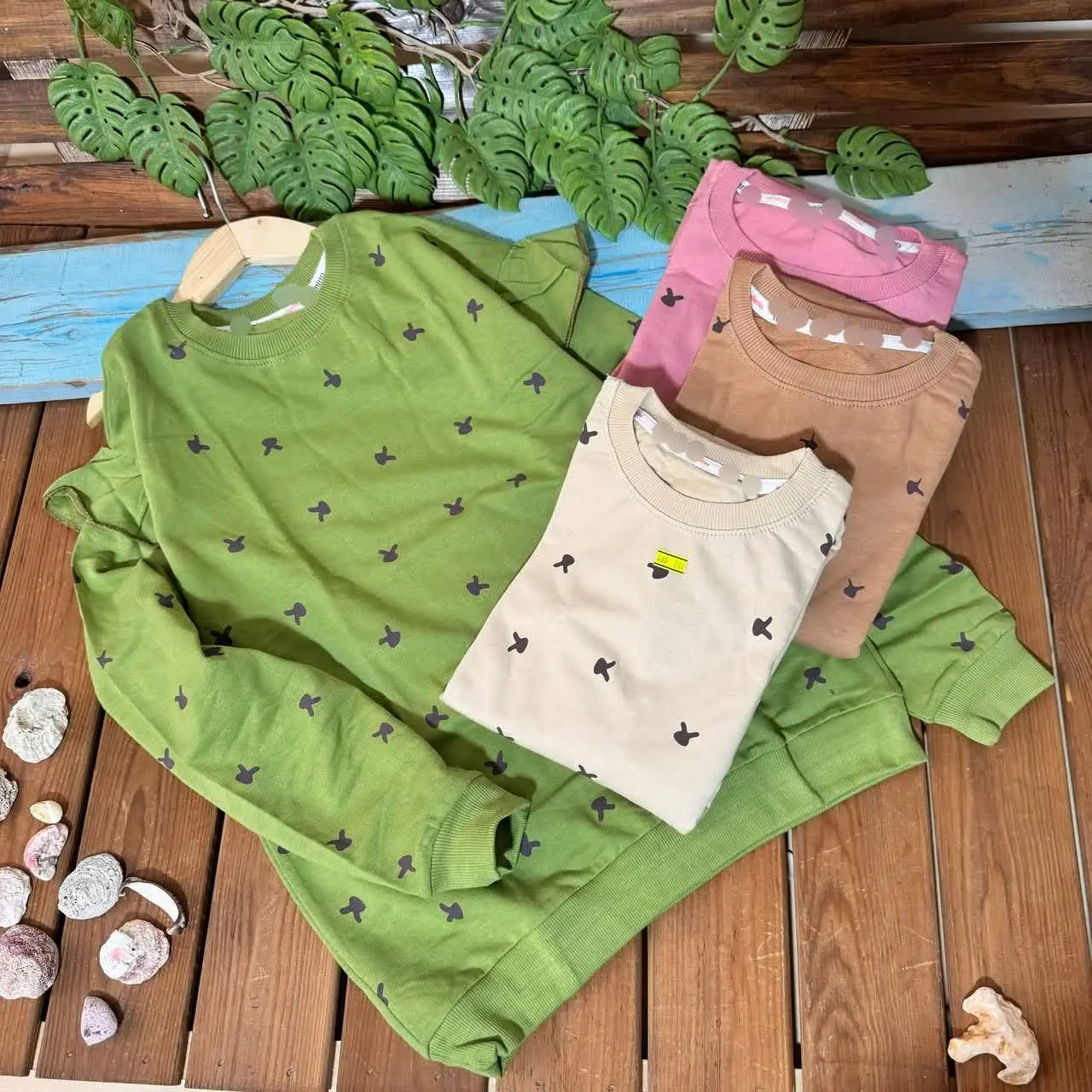 💞 بلوز تک دخترانه سایزبزرگ خرگوش💞
