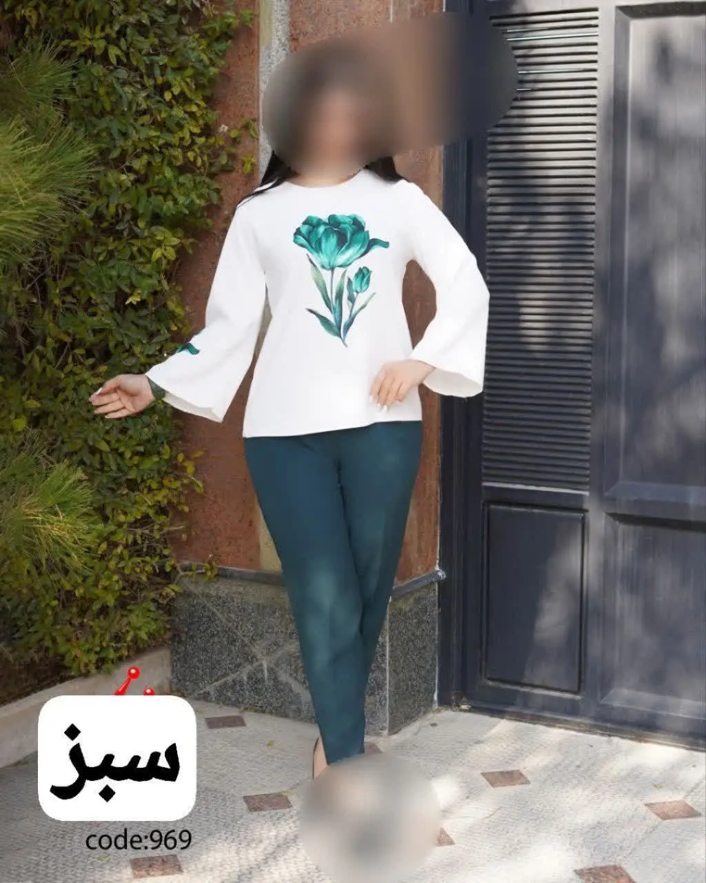 🖋نام: ست بلوز شلوار گل لاله
