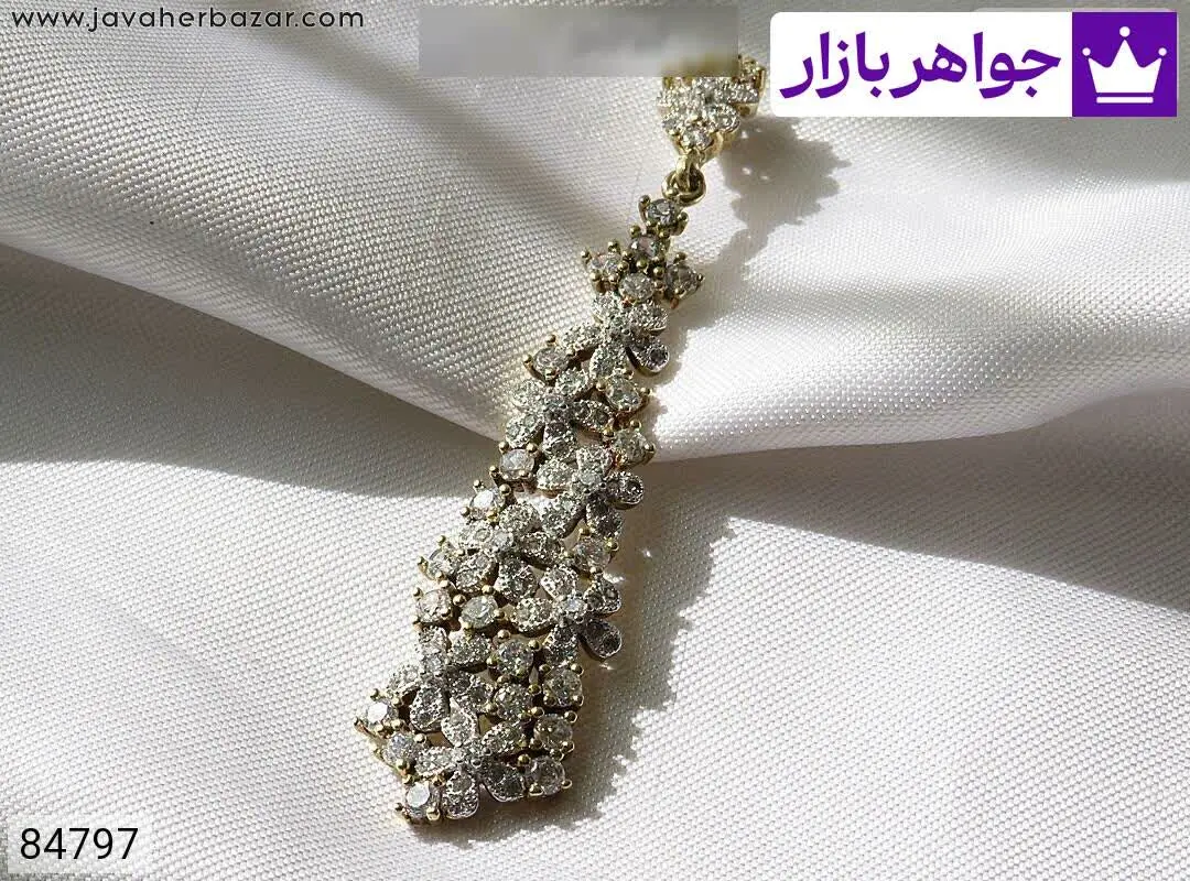 مدال نقره طرح شکوفه مجلسی - کد ۸۴۷۹۷
