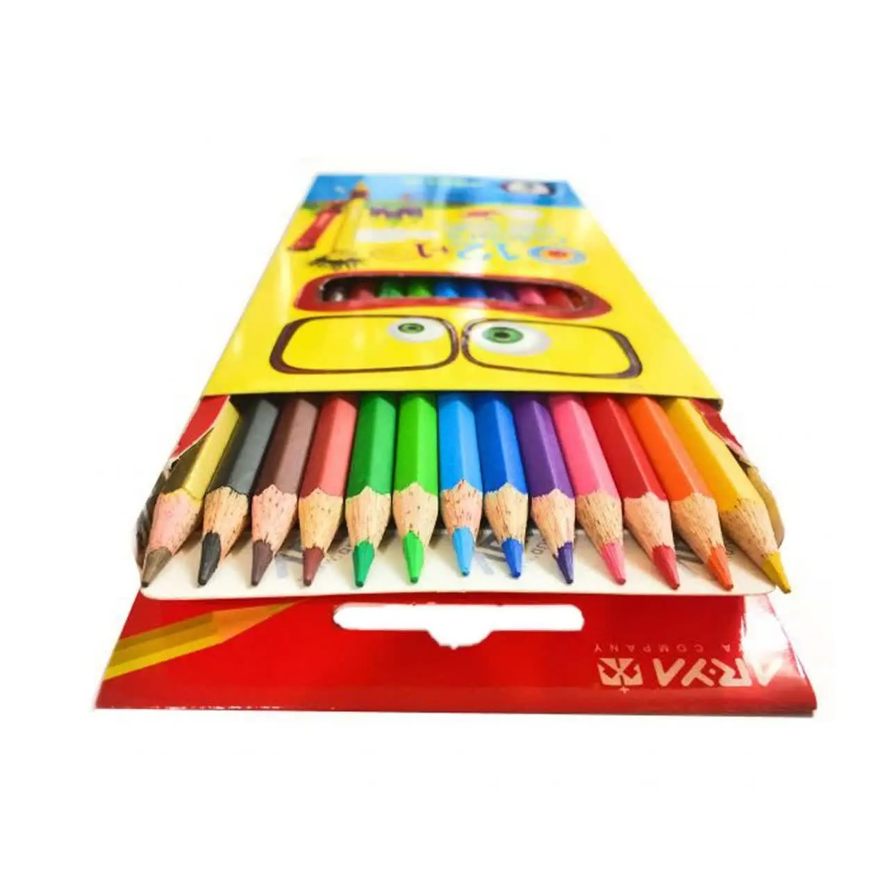🌈مداد رنگی ۱۳ رنگ آریا