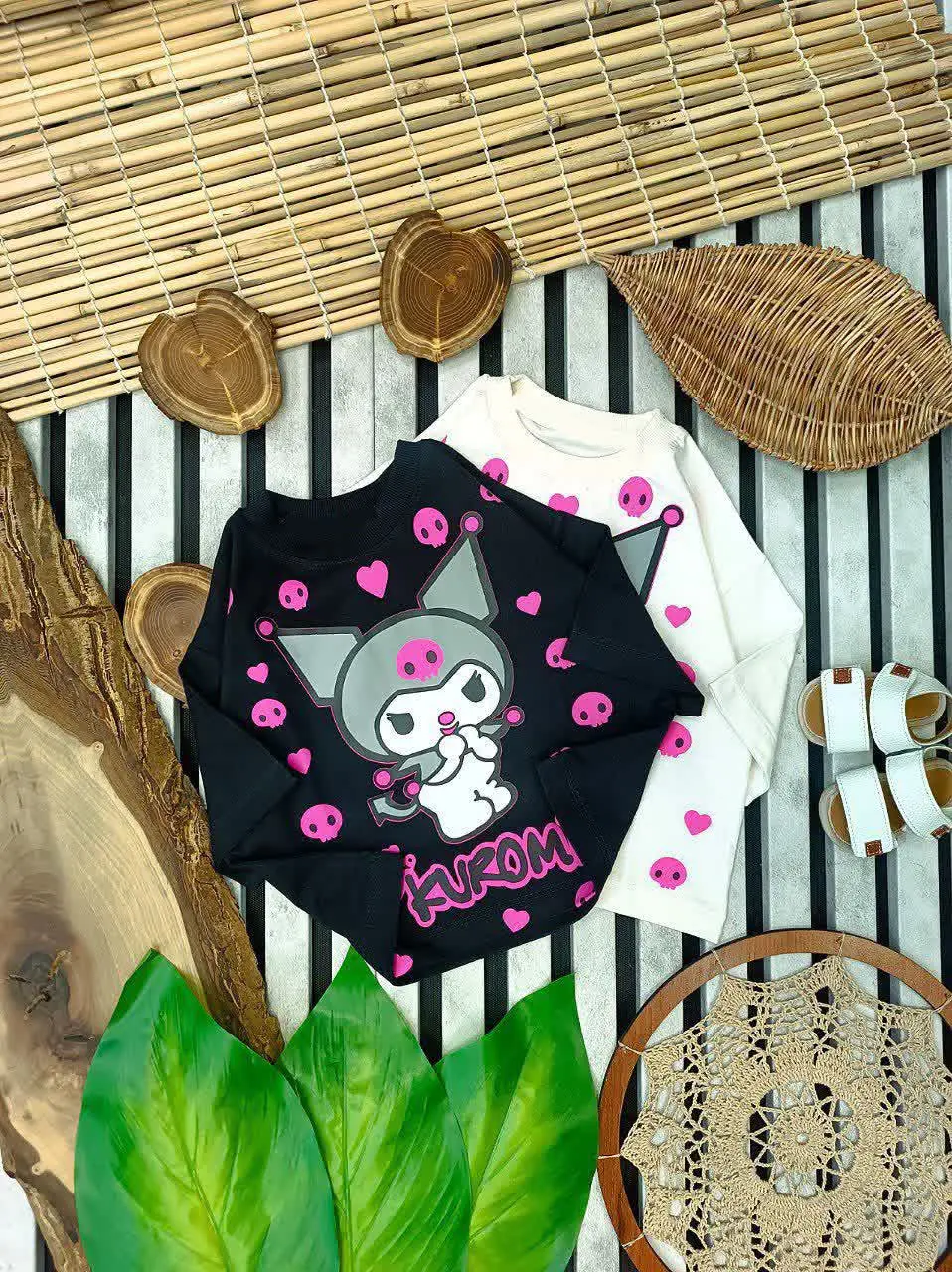 🌸کراپ تک دخترانه طرح کرومی🌸
