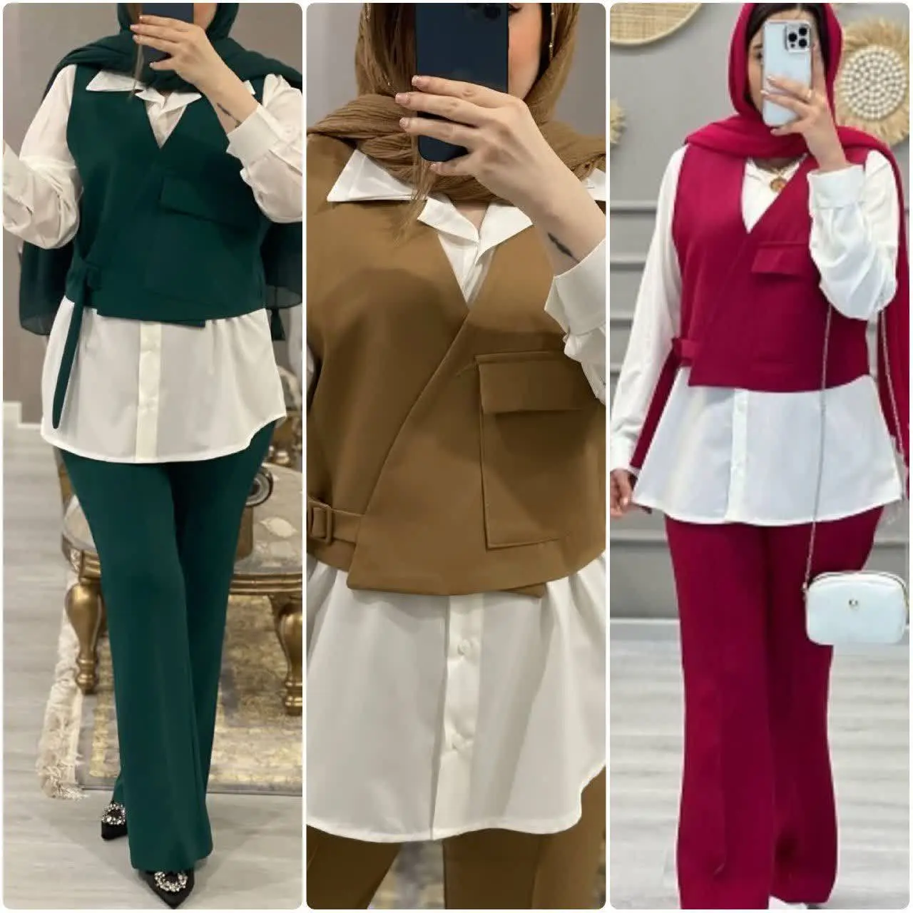 💞نام: ست سه تیکه پاپیون
