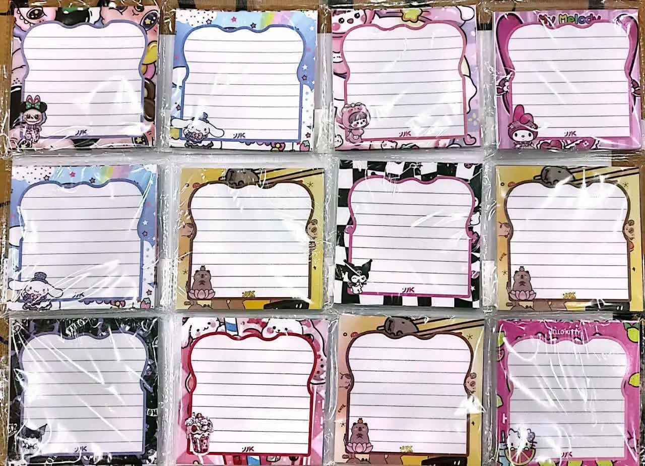 دفتر یادداشت حاشیه دار ۱۰×۱۰ فانتزی تک سلفون 
