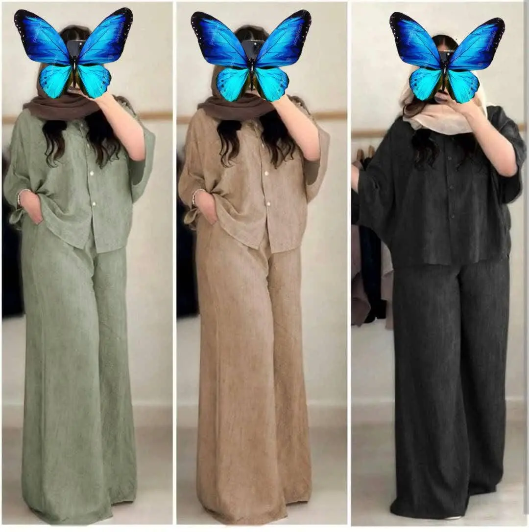 ست شومیز شلوار ارغوان