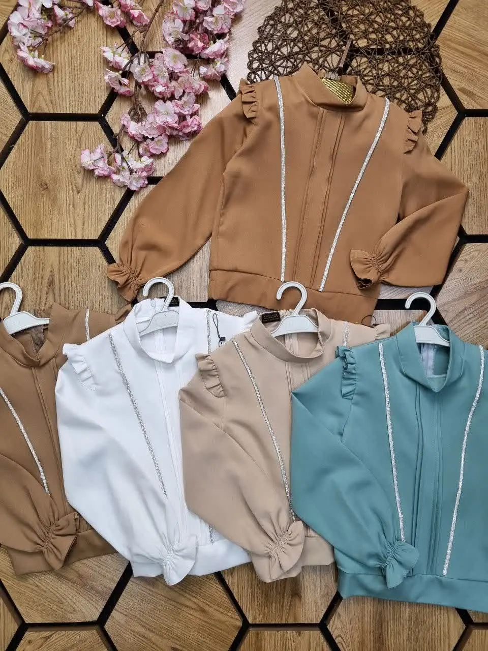 🌹شومیز مازراتی دخترانه👩