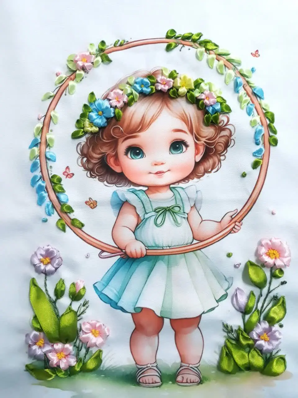 اتمام تابلوی بسیار زیبا 😍
