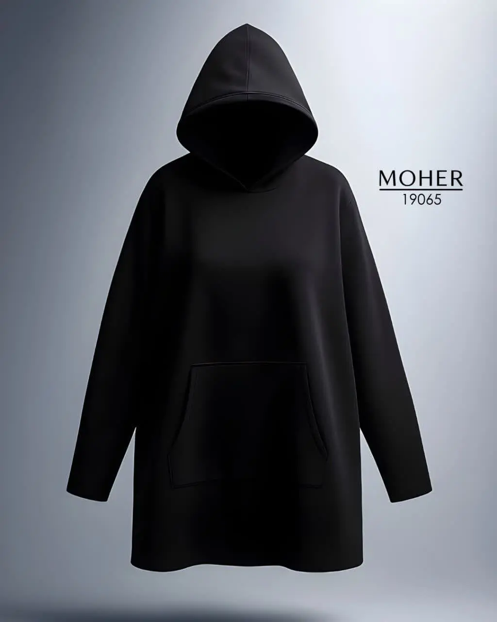 این هودی زنانه سایز بزرگ مش...