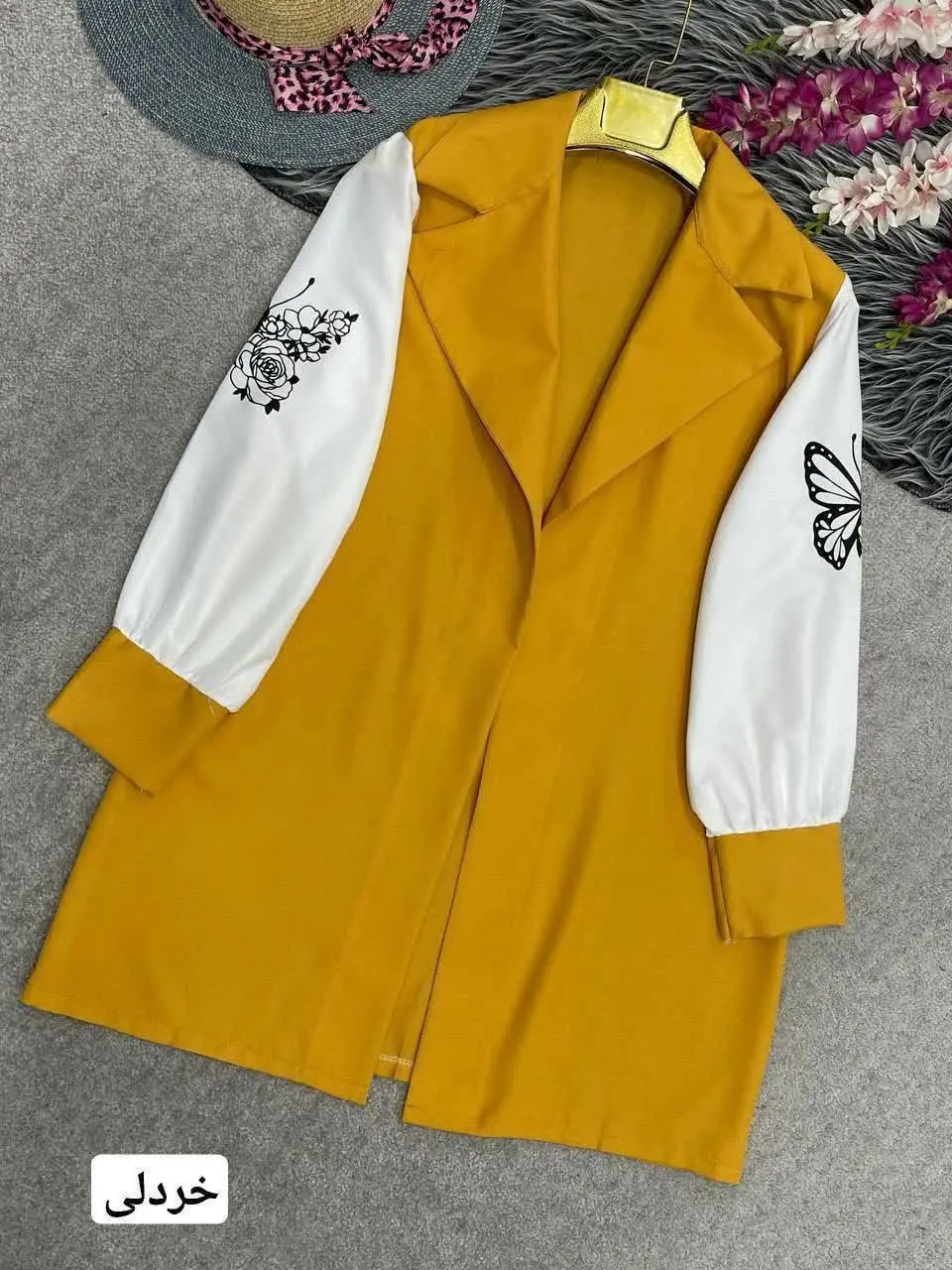 🛍نام: مانتو آستین پروانه
