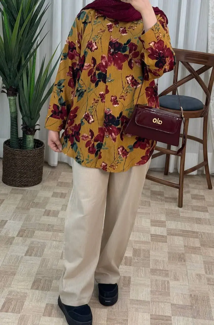 ✨نام: شومیز کاملس گلدار
