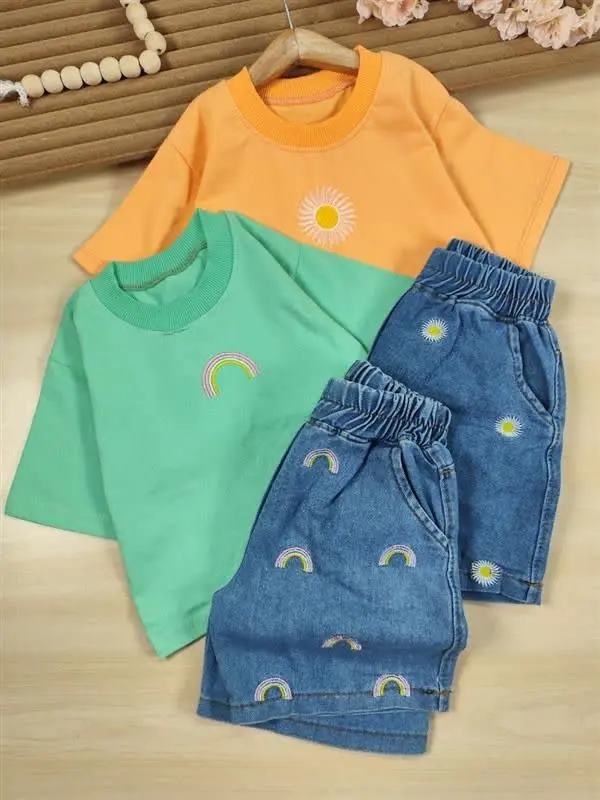 ✨ کراپ شلوارک دو طرح ✨
