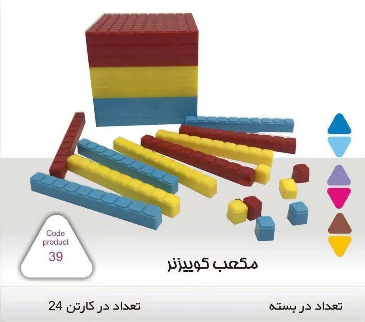 مکعب کوییزنر کارا 
