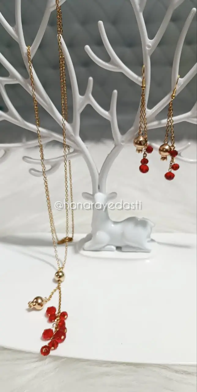 #ست بسیار زیبای طرح #انار
