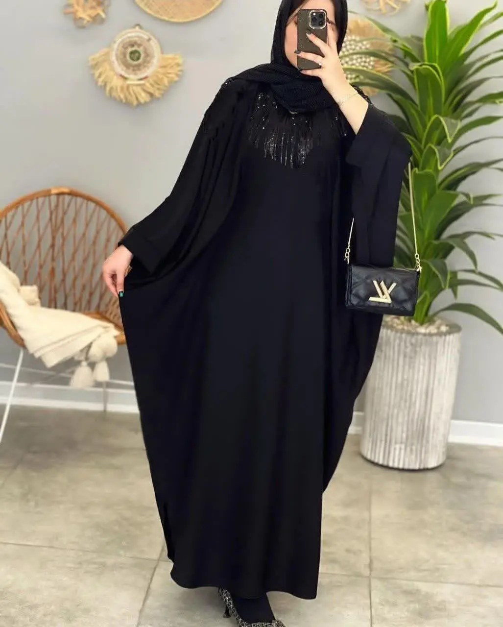 🦋نام محصول: عبای ریسه پولکی
