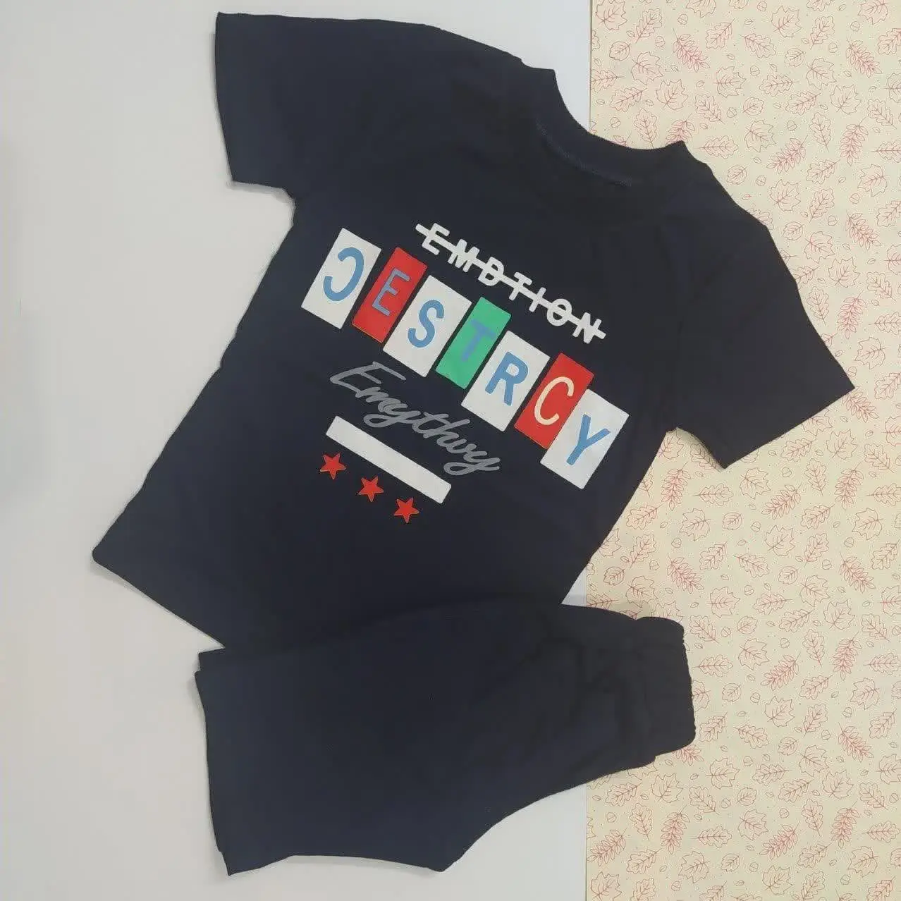 🔸#تیشرت‌شلوارک پسرانه کد۱۰۱
