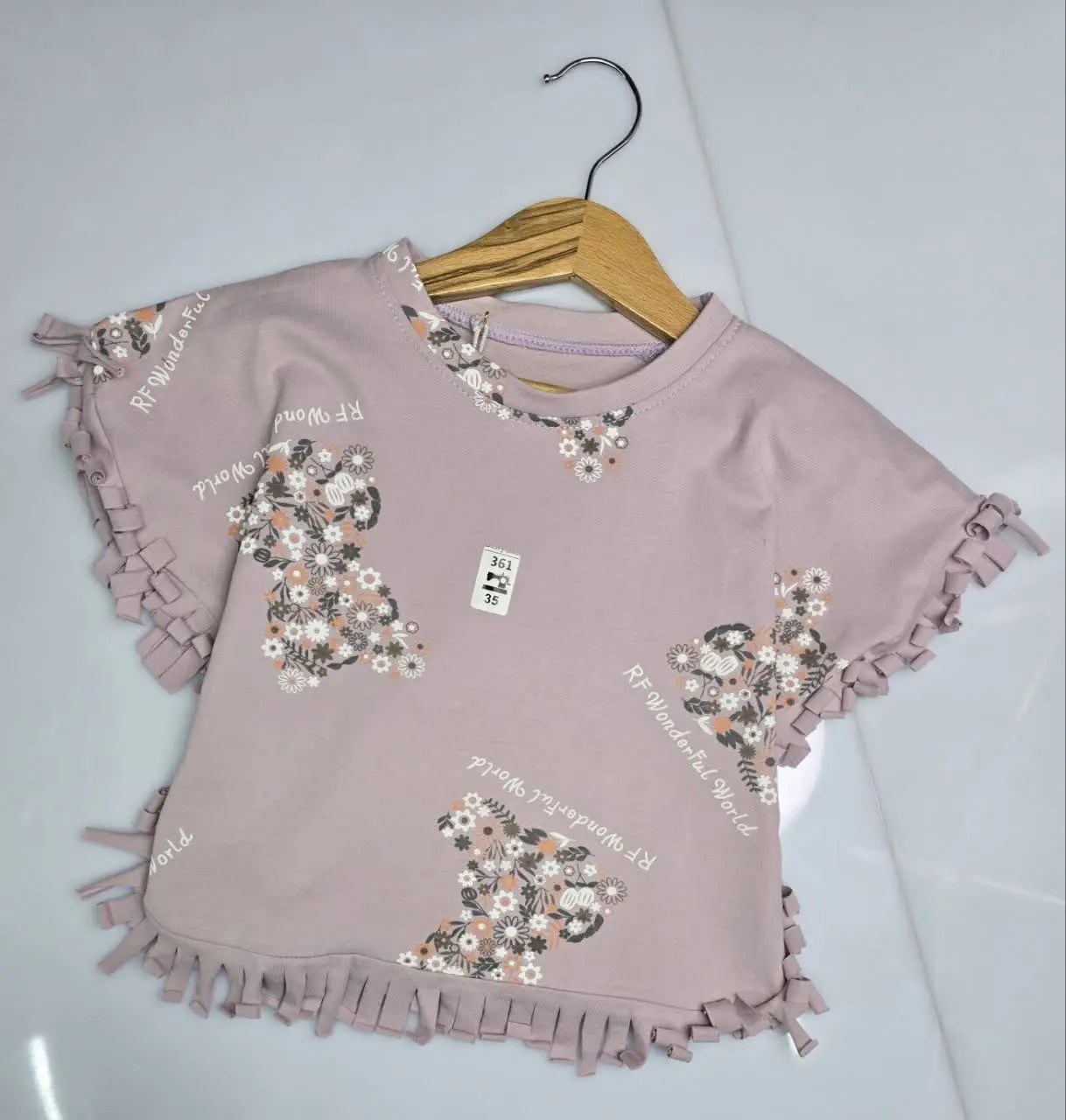 ♨️ تیشرت سرخپوستی رنگ یاسی😍👆