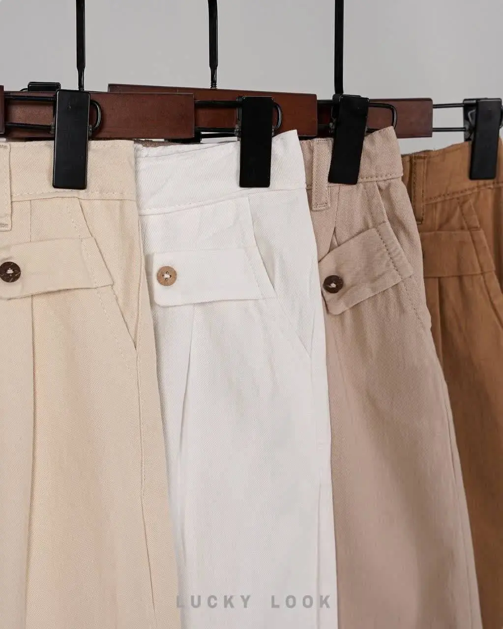 شلوار کتان پیلی ایتالیایی 🌞😎 
