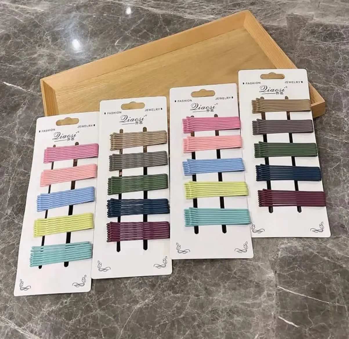 🍀سنجاق فلزی ضخیم‌رنگی
