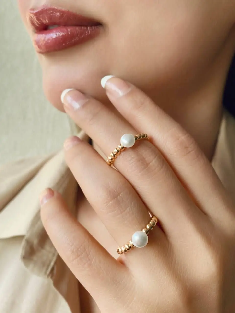 #انگشتر مروارید 
