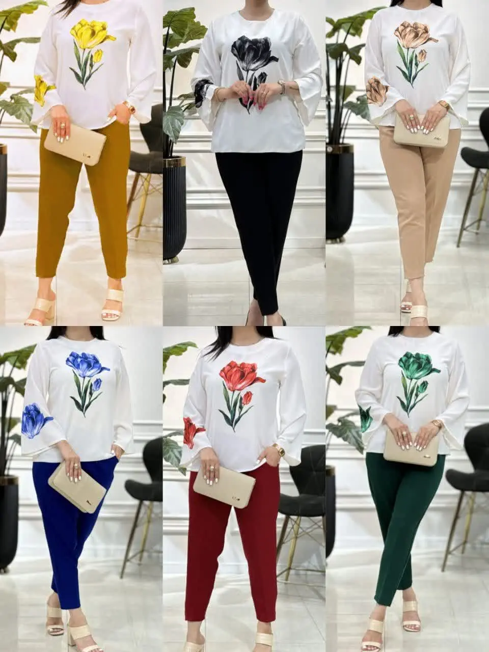 نام: شومیزشلوار پرطرفدار رز 
