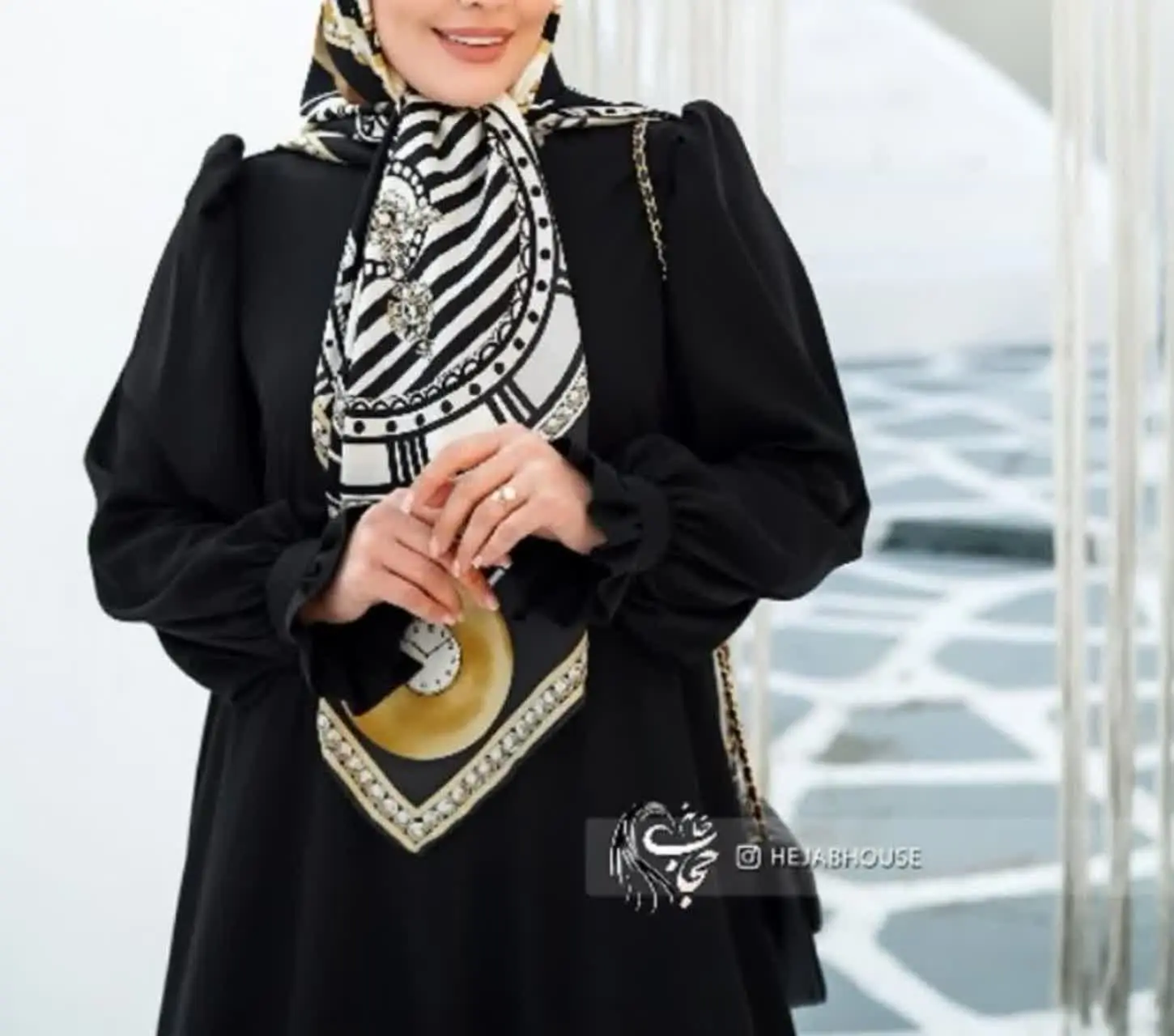 #عبامهدا با تنخوری زیبا و پرفروش 
